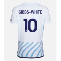 Nottingham Forest Morgan Gibbs-White #10 Bortedrakt 2023-24 Kortermet